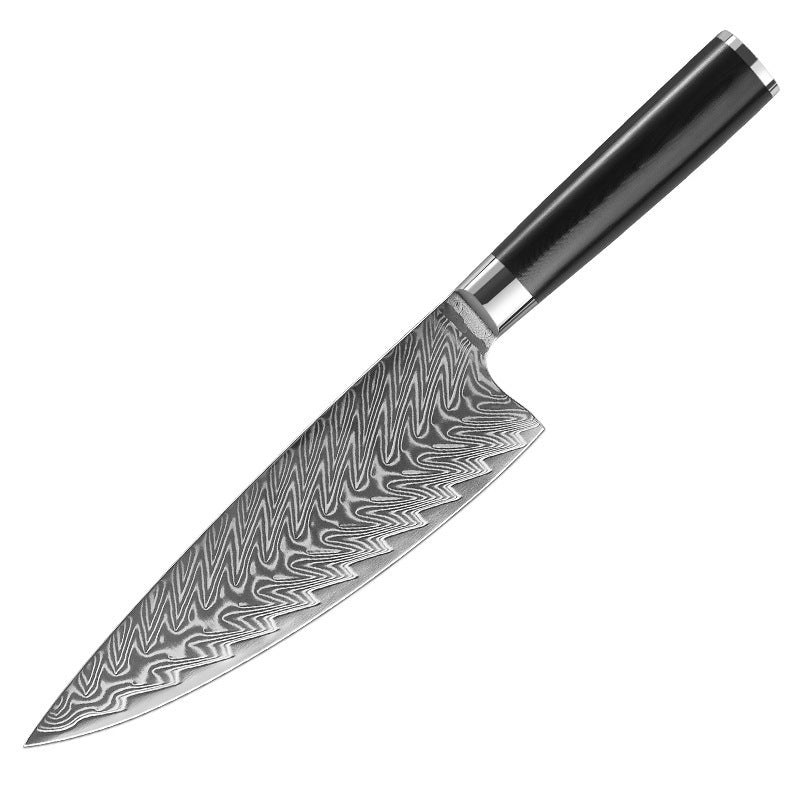 Damascus Steel Fishbone Chef's Knife